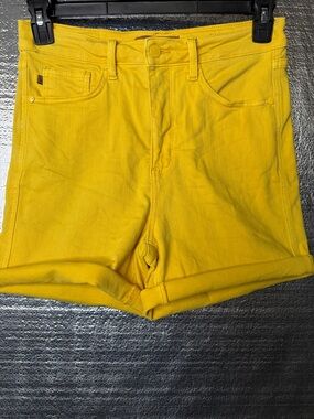 Judy Blue Sunburst Yellow Denim Shorts
